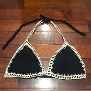 Victoria Secret Black Bathing Suit Top